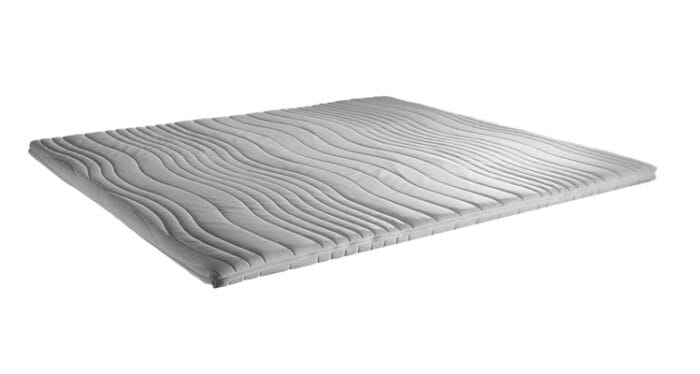 Brandvertragende hotelbodytop - topper hotelmatras