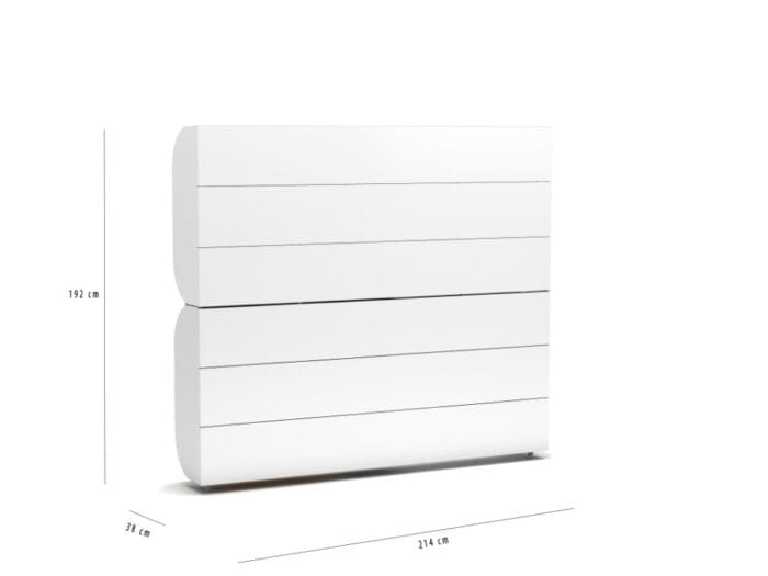 Hotel bedkast stapelbed opklapbed, maat 90 x 200, horizontaal - Afbeelding 3