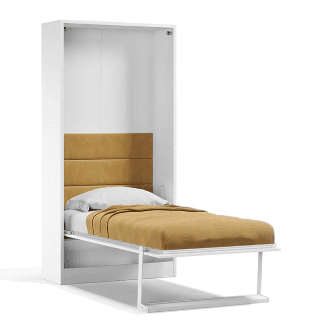 Hotelopklapbed, 1 persoons maat 100 x 200, verticaal
