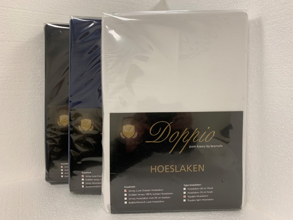 Jersey hotel hoeslaken met elastan